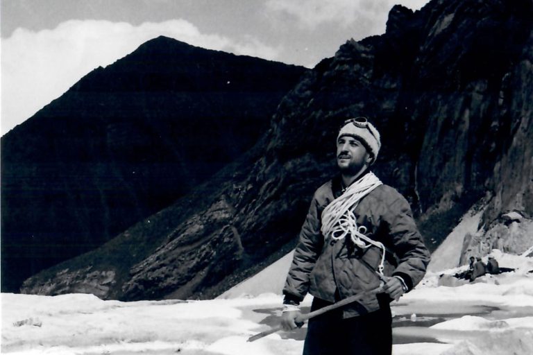 Jahangir Emami Iranian Mountaineer Alam-Kūh, Iran 1958