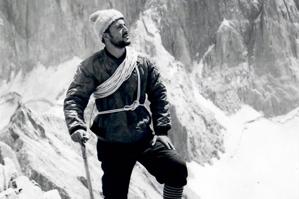 Jahangir Emami Iranian Mountaineer Alam-Kūh, Iran 1958