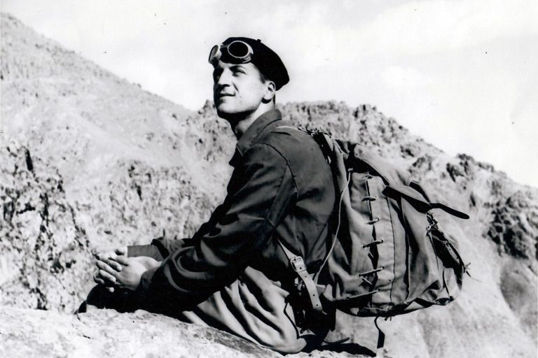 Jahangir Emami, Iranian Mountaineer, Tochal Mountain 1961